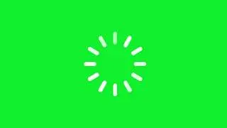 LOADING LOST CONNECTION GREEN SCREEN Free No Copyright