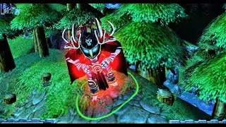Warcraft 3 Versus - Exterminator (Forsaken) Vs Crypt Lord (Undead) No Item