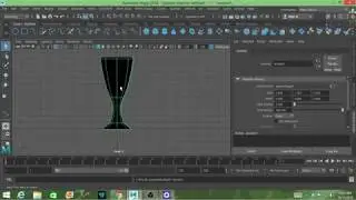 How to Revolve an Object in Maya 2018