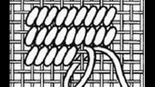 98 Embroidery: half-cross and tapestry stitch techniques