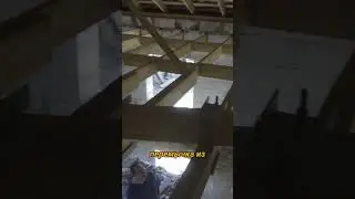 Скрытый ригель в деревянном перекрытии