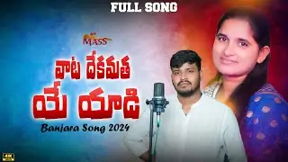 VATA DEKAMATHE YE YADI BANJARA SONG | BANJARA NEW SONG 2024 | BALAKRISHNA SINGER | ROJA | MASS MUSIC