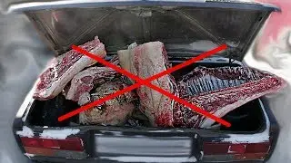 Не возите мясо в багажнике