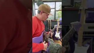 Friday noodles on the Macmull Stinger💜 #guitar #danishpete #solo