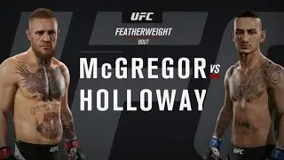 EA Sports UFC 2 ► McGREGOR vs HOLLOWAY
