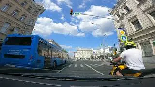 95. Москва. Большая Лубянка. Сретенка. Август 2022(вкл. субтитры)