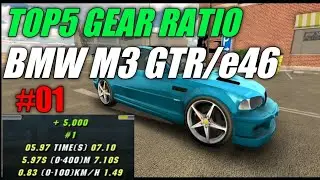 Top5 BMW m3 GTR/e46 gear ratio car parking multiplayer