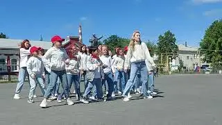 Флеш-моб, посвященный Дню России