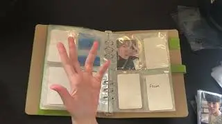 💚Setting up my GOT7 photocard binder💚