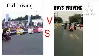 Girl Driving Vs Boy Driving /  Khabeer yt