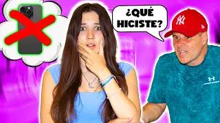 REGALÉ MI NUEVO IPHONE (Porque No Me Gusta el COLOR 😱 (Mi Padre se Enfada) | Daniela Golubeva