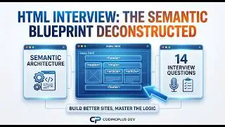 HTML Interview Questions & Answers | 14 Must-Know Concepts for Beginners & Developers
