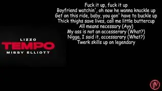 Lizzo ft. Missy Elliott – Tempo- LYRICS