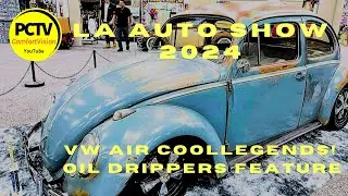 Ultimate Air-Cooled Showcase! Bugs, Buses & Patina Perfection LA Auto Show 2024 | VW Enthusiasts yay