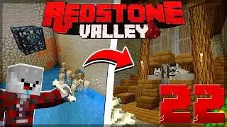 A Melhor FARM de XP com SPAWNER AFK no Survival - Redstone Valley #22 Minecraft Survival 1.19