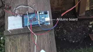 Automated chicken's house door in a drone age.