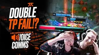 Making It Interesting! |  Fnatic LEC Voice Comms 2023 Spring Week 3
