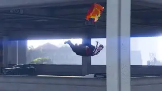 【GTA5】パラシュート スタント  skydive stunt