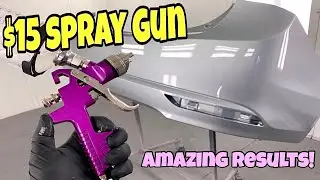 $15 Harbor Freight Paint Gun Delivers Professional Results!