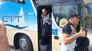 Jogadores e comissão técnica do ASA-AL chegam p/ enfrentar o Treze p/ decisão da série D no Amigão!
