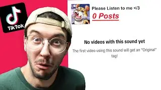 I Made a Viral TikTok Using an UNUSED Audio