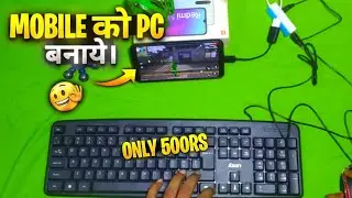 How To Play Free Fire With Keyboard Mouse In Mobile Full Setup ll Respect Gaming ll
