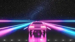 Chromatic Drive | Neon Synthwave Journey 🚀✨ (Retro 80s Night Drive)
