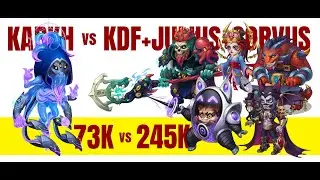 WOW! KARKH vs 5 Heroes | 1 vs 5 HERO