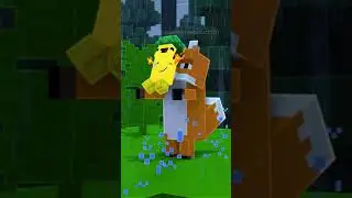Minecraft Fox and Axolotl Dance (Part 2)
