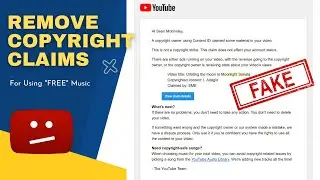 How to Remove Copyright Claim on YouTube Videos - For Using Royalty-Free Music