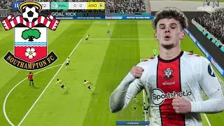 Make Southampton FC Kits & Logo 2024 - Dream League Soccer