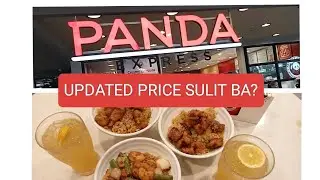 PANDA EXRESS MEAL PRICE|SM CITY STA. MESA | SM CENTERPOINT