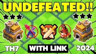 🏆 TOP 10 WORLD BEST TH7 War/Farm Base With Link | Th7 War Base With Link | Town Hall 7 Base | 2024