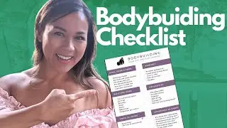 Bodybuilding Competition Prep Checklist | Vegan Bodybuilder