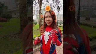 Spider-man vs Money Heist 153 #spiderman #shorts #homic