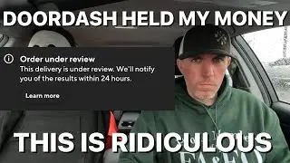 DoorDash Held My Pay For No Reason #doordash #fooddelivery #gigwork #gigeconomy