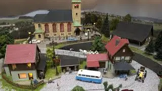 Schienenbus VT 173 001 pendelt - Ein Hobby Modellbahn in Spur TT