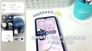 make your Android phone aesthetic| Samsung galaxy aesthetic 🫶| Samsung a13 aesthetic 💙