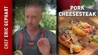 One of the Best Sandwiches EVER | Hot Smoke Pork Cheesesteak | Chef Eric Recipes