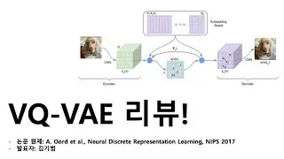 Vector quantization로 VAE의 posterior collapse을 해결할 수 있을까? | VQ-VAE 논문 리뷰! | NIPS 2017 | 김기범