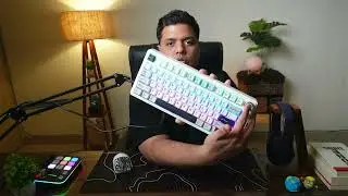 How To Change Light Color / RGB on Aula F75 Keyboard | Quick Guide