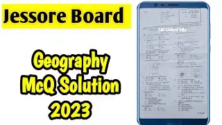 Jessore Board SSC Geography McQ Question Solution 2023