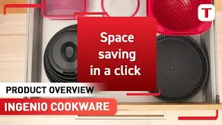 Compact Storing | Tefal Ingenio Removable Handle Cookware