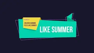 Crazy Pads - Sound pack: LIKE SUMMER (Inspired by Childish Gambino - Feels Like Summer)
