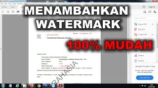 CARA MENAMBAHKAN WATERMARK PDF ONLINE