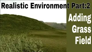 How to make Grass Field In Blender| Realistic Environment In Blender Part 2