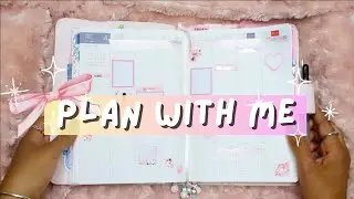 Plan with me| Girly theme! #hobonichi #plannercommunity