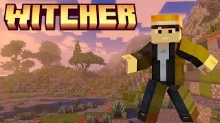 Ведьмак в Майнкрафт // Witcher (More RPG Classes) // Minecraft Mods // Обзор Мода