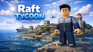 Raft Tycoon | Roblox | FINAL PART | Military Island Unlocked