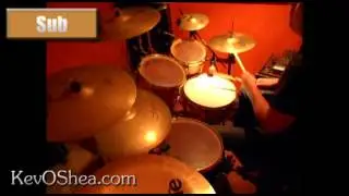 ★ Advanced Drum Lesson ★ Linear Drum Fill 01